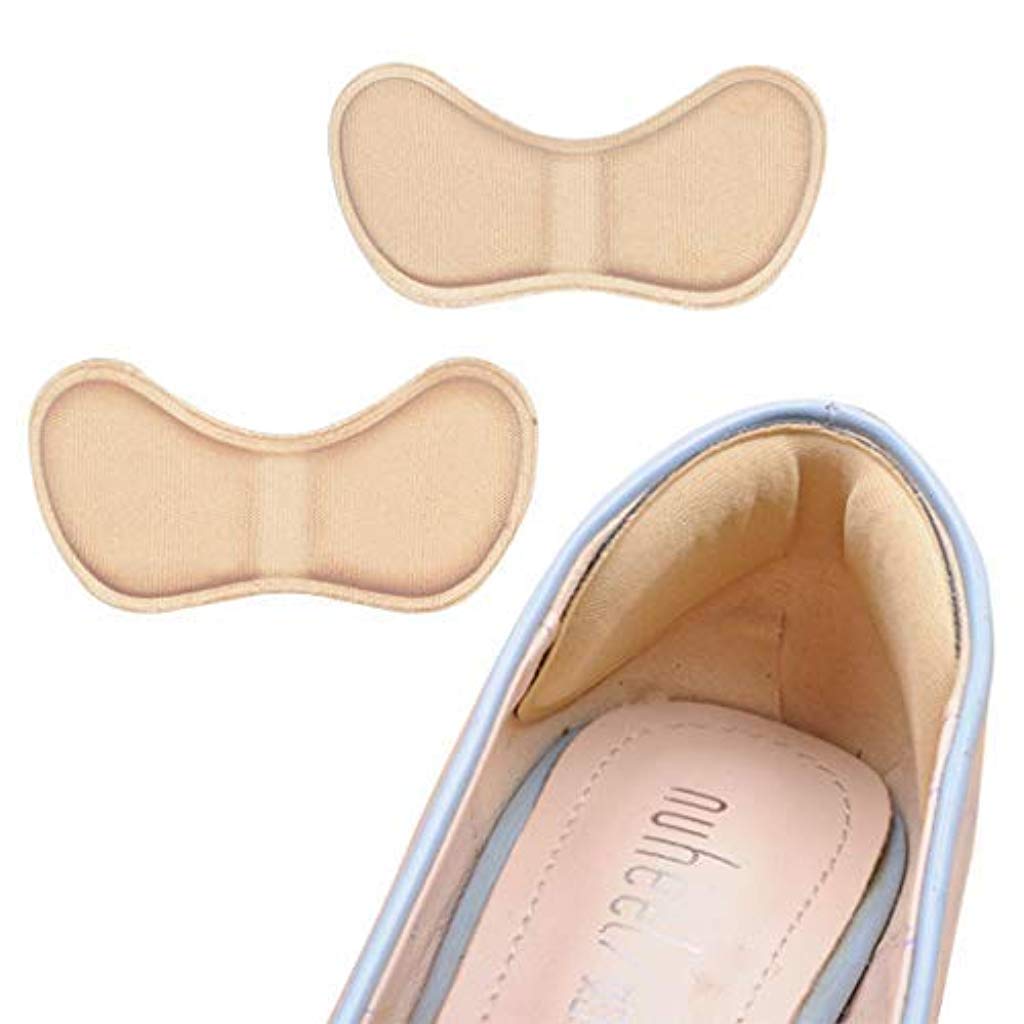 PALAY 3 Pair Self-Adhesive Heel Cushion Inserts,High Heel Pads Heel Grips Liners & Women's Shoe Insoles (Beige) PALAY 3 Pair Self-Adhesive Heel Cushion Inserts,High Heel Pads Heel Grips Liners & Women's Shoe Insoles (Beige)